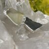 This is Maginicent Moldavite and Libyan Desert Glass Pendant in Silver ML509 Celestial Fusion Magnificent Moldavite