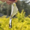 This is Maginicent Moldavite and Libyan Desert Glass Pendant in Silver ML509 Celestial Fusion Magnificent Moldavite