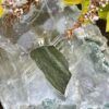 This is Magnificent Ethereal Moldavite Pendant in Silver M512