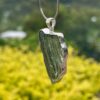 This is Magnificent Ethereal Moldavite Pendant in Silver M512