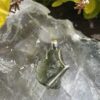 Cosmic Radiance Moldavite Pendant in Silver M521