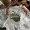 This is Verdant Whisper Moldavite Pendant in Silver M544