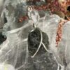 This is Celestial Fusion: Moldavite Herkimer Diamond Pendant  M546