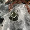 This is Galactic Glow Moldavite Pendant in Silver M547