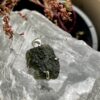 This is Cosmic Harmony: Moldavite Pendant in Silver M554