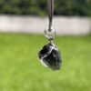 This is Celestial Awakening: Moldavite Pendant in Silver M558