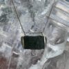 Galactic Radiance: Moldavite Pendant in Silver M531