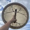 Sacred Rhythms: Shamanic Drum with Bear Handle