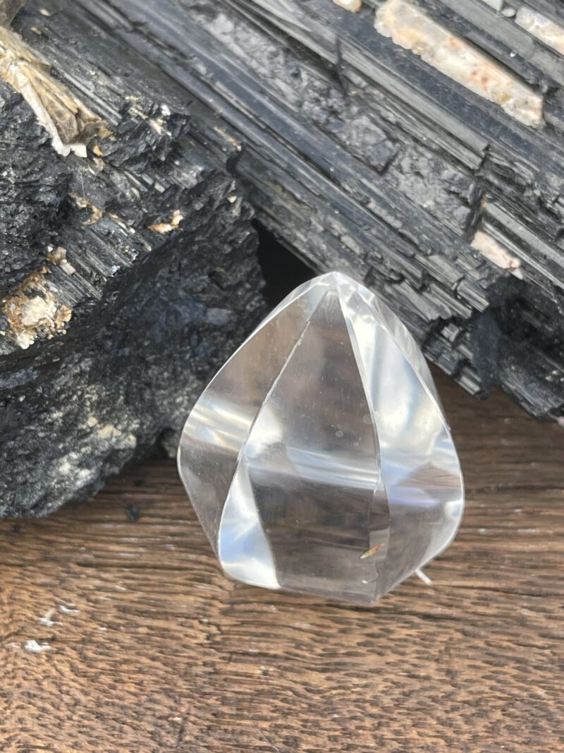 Water Crystal Clear 6-Sided Flame of Light