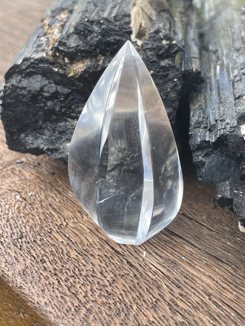 Water Crystal Clear 6-Sided Flame of Light