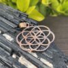 Gold-Plated Seed of Life Pendant – Subtle Elegance with Sacred Meaning