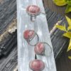 Rhodochrosite Cabochon Adjustable Ring – A Heartfelt Connection