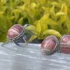 Rhodochrosite Cabochon Adjustable Ring – A Heartfelt Connection