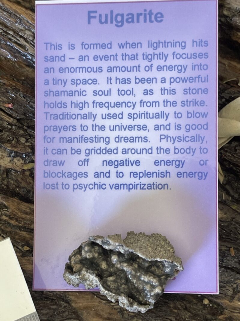 Fulgurite Specimen – A Rare Gift from Lightning