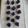 Mystical Deep Purple Octahedron – Approx. 42mm