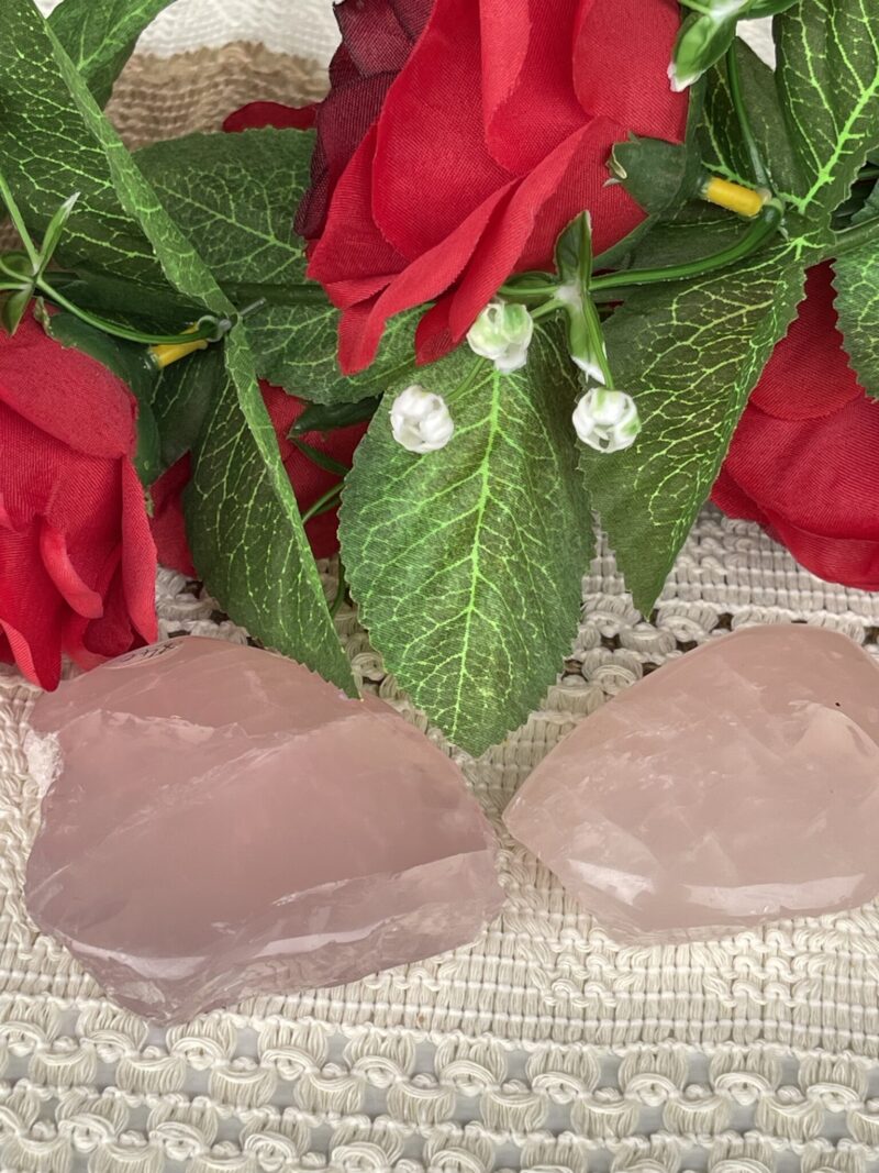 Eternal Love: Polished Top Rose Quartz Chunk