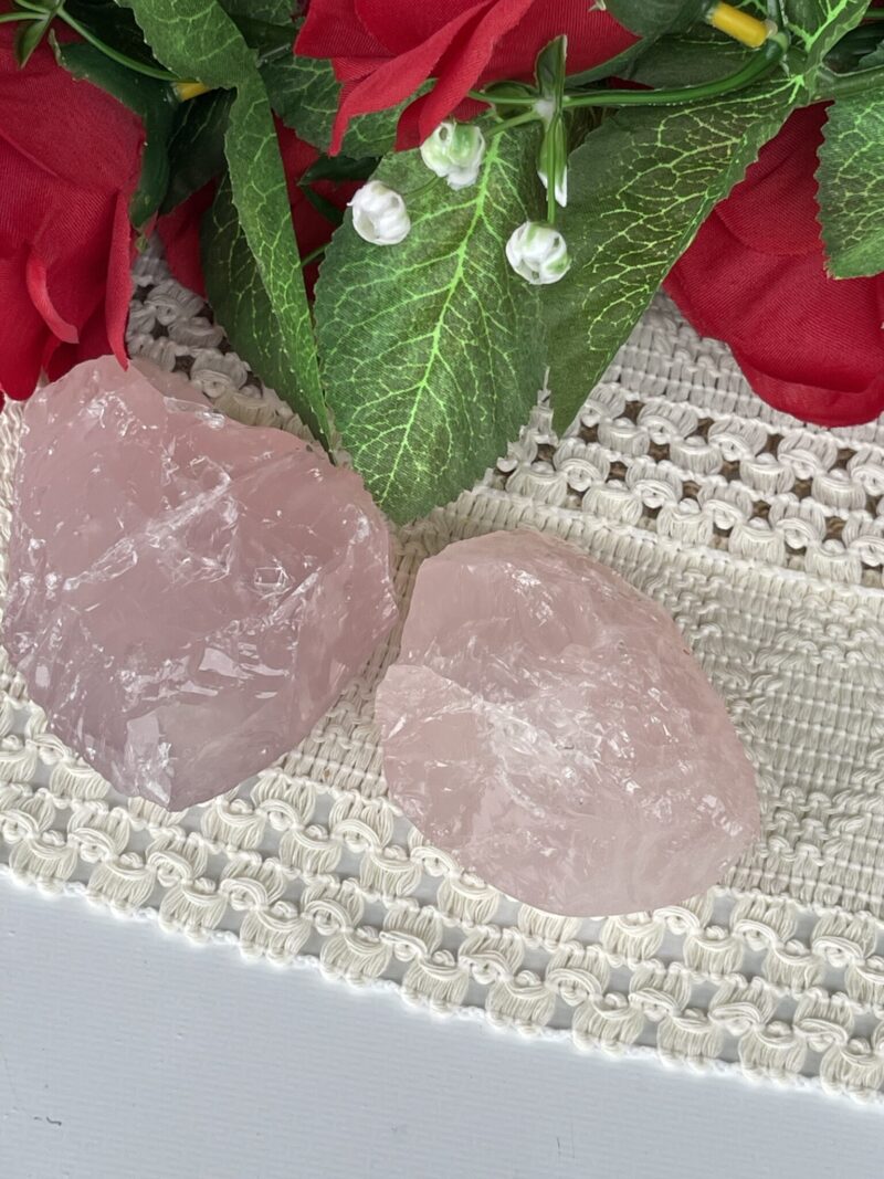 Eternal Love: Polished Top Rose Quartz Chunk