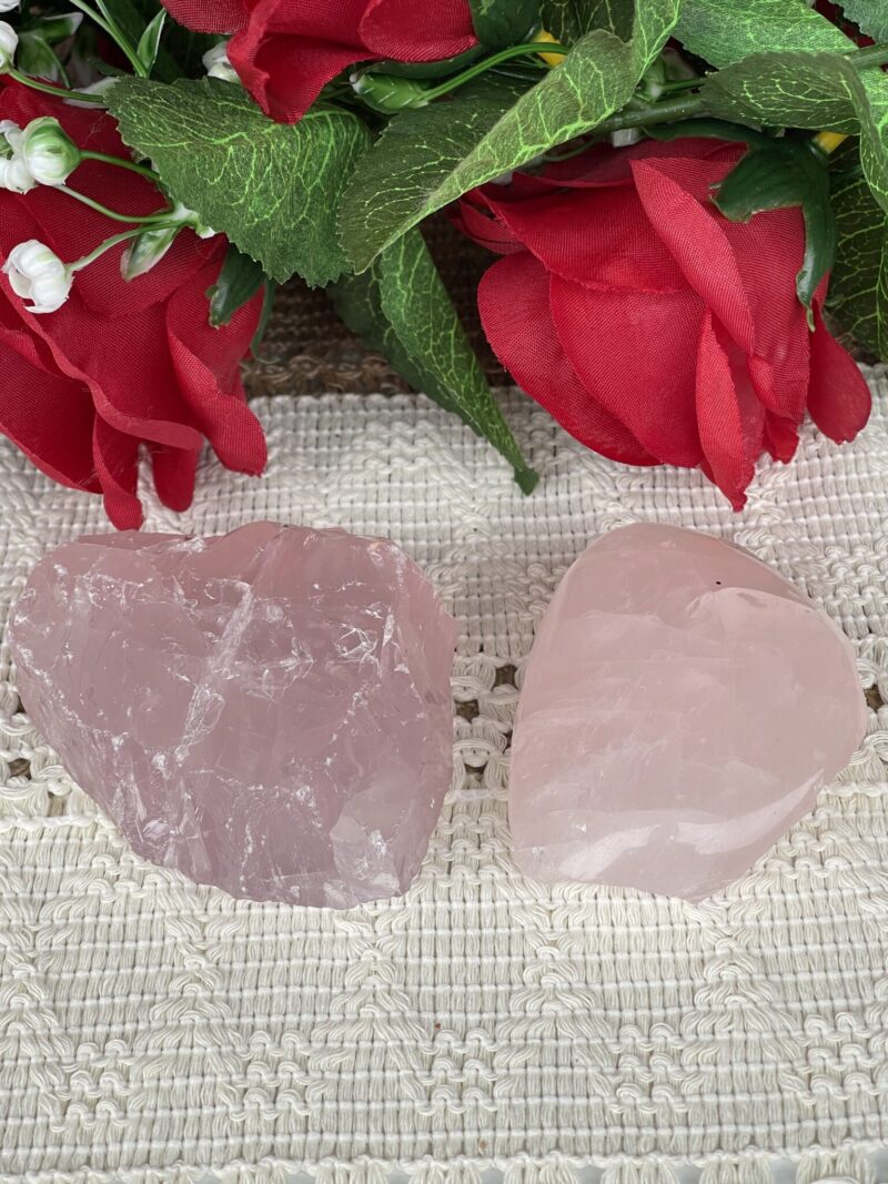 Eternal Love: Polished Top Rose Quartz Chunk