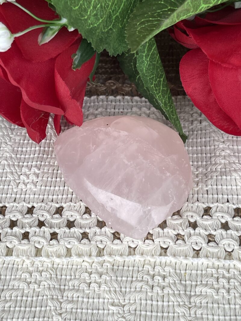 Eternal Love: Polished Top Rose Quartz Chunk