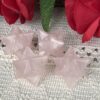 Love and Balance: Rose Quartz Merkabah (4cm)