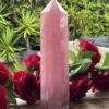 Mesmerizing Rose Quartz Tower – 28cm