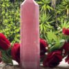 Mesmerizing Rose Quartz Tower – 28cm