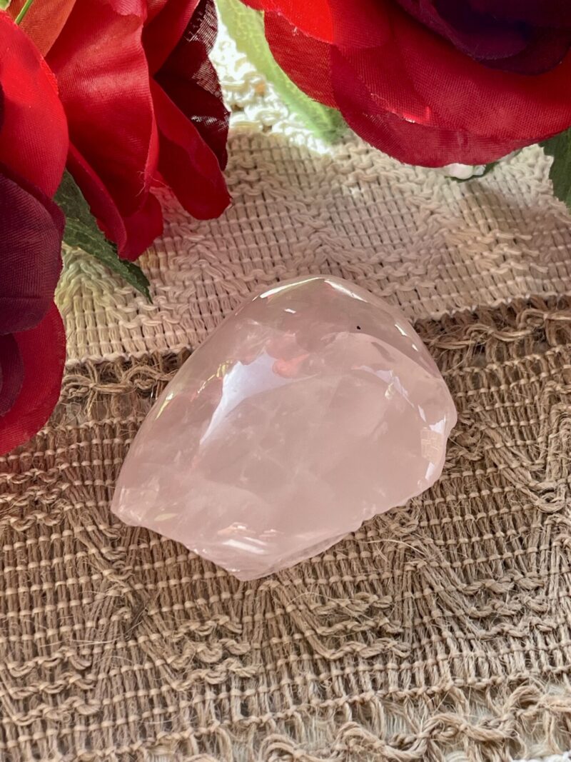 Eternal Love: Polished Top Rose Quartz Chunk