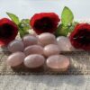 Graceful Rose Quartz Palm Treasures – Love in Your Hands