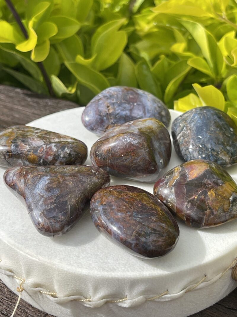 Pietersite Tumble Stone – The Tempest Stone for Transformation and Clarity