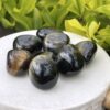 Blue Tiger Eye Tumble Stones (3-Pack) – Clarity, Confidence, and Calm