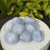 Blue Calcite Tumble Stones (2-Pack) – Serenity and Communication