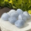 Blue Calcite Tumble Stones (2-Pack) – Serenity and Communication