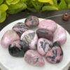 Rhodonite Tumble Stones (3-Pack) – Emotional Balance and Self-Love