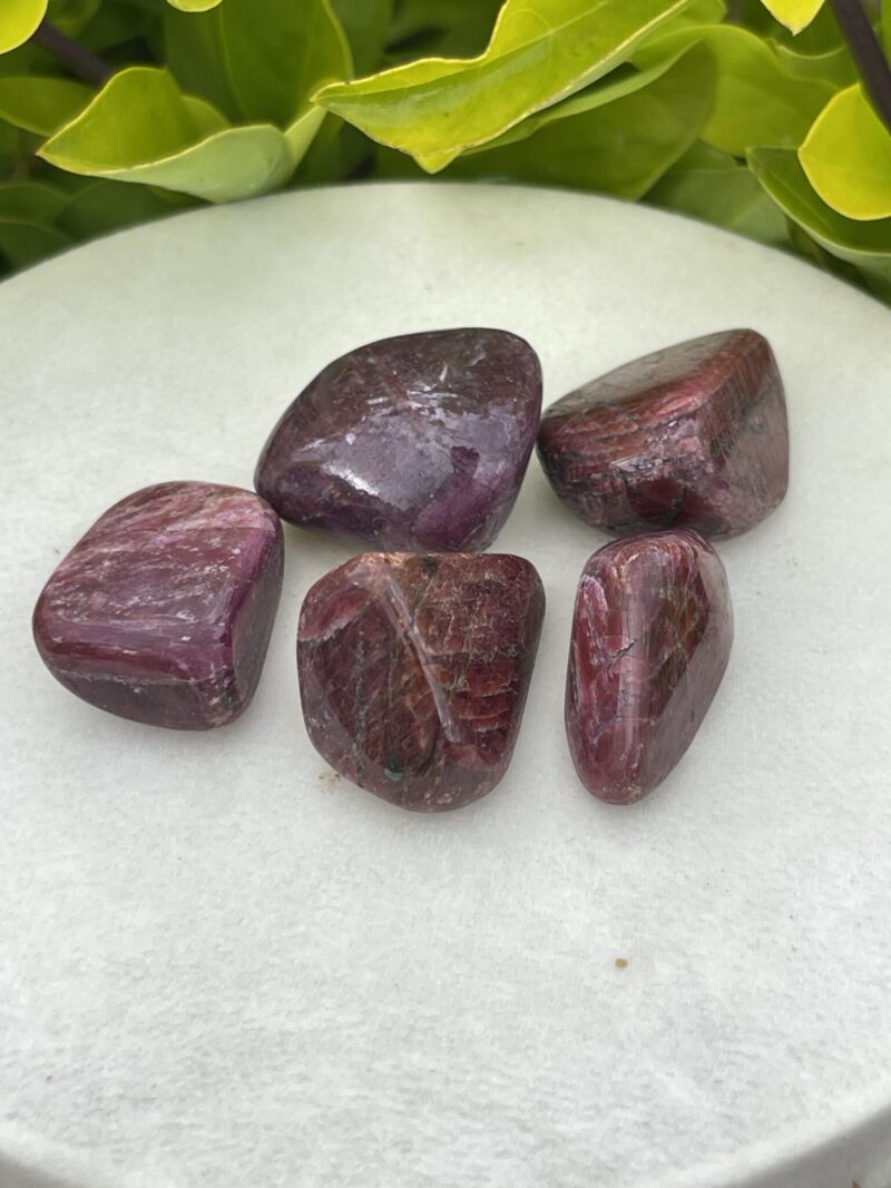 Ruby Tumble Stone – Passion, Vitality, and Inner Strength