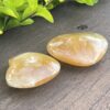 Honey Calcite Hearts – A Symbol of Empowerment and Inner Strength