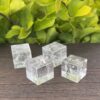 Perfect 2cm Clear Quartz Cube: Amplify Energy with Precision and Clarity