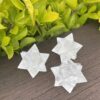 Clear Quartz Dodecagram Star 4.5cm: Amplify Your Energy with Divine Precision