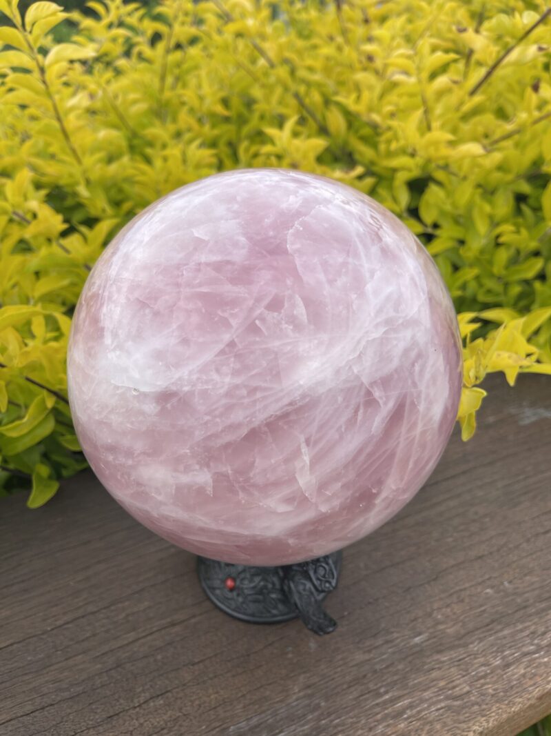 Loving Embrace Rose Quartz Sphere 5.82 kg