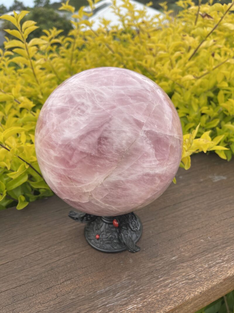 Loving Embrace Rose Quartz Sphere 5.82 kg