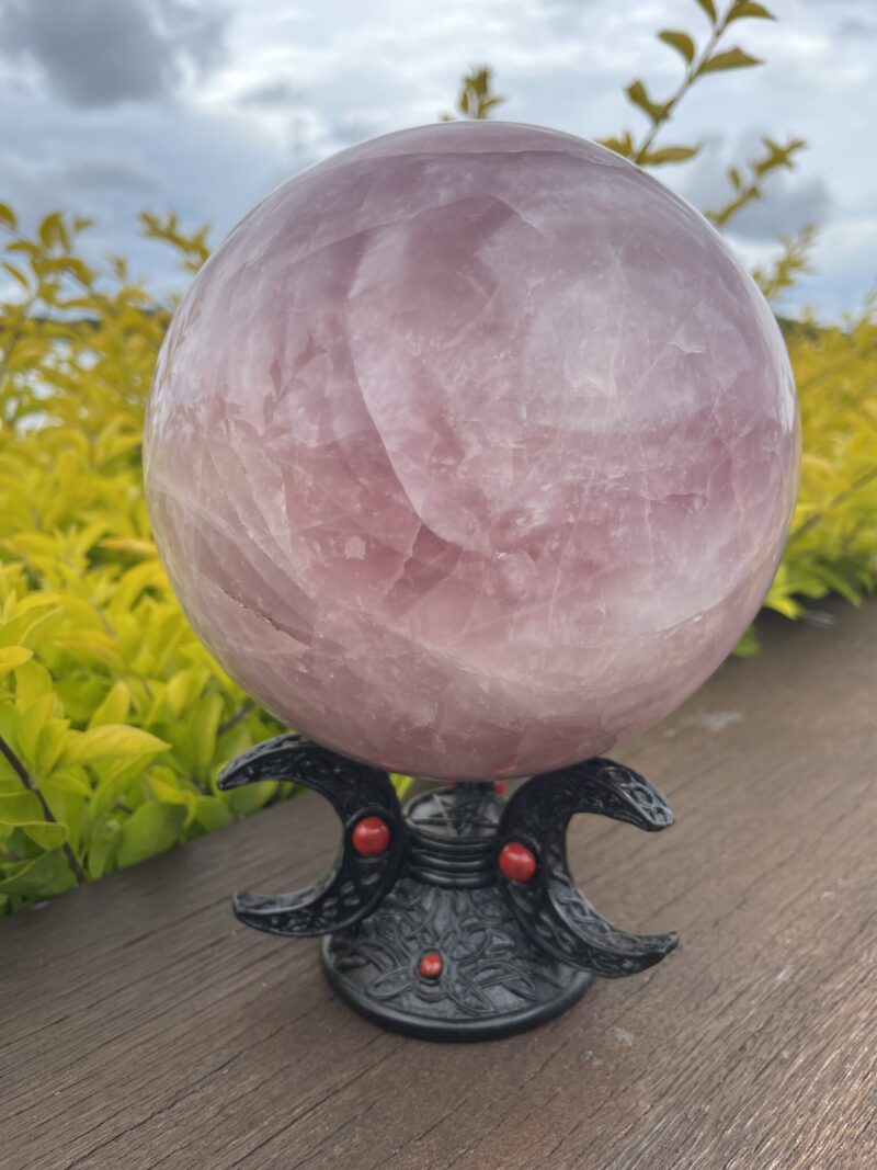 Loving Embrace Rose Quartz Sphere 5.82 kg