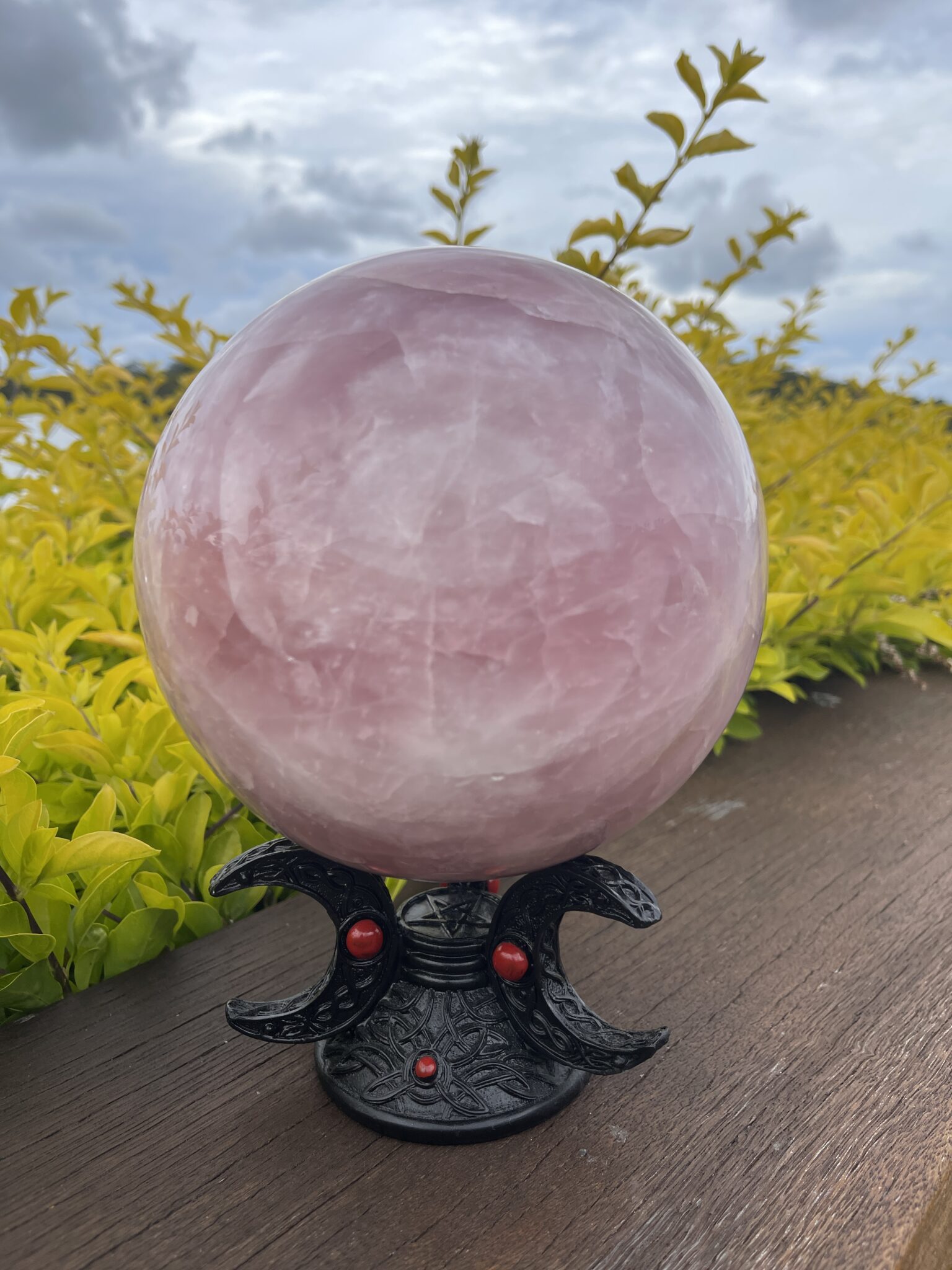 Loving Embrace Rose Quartz Sphere 5.82 kg