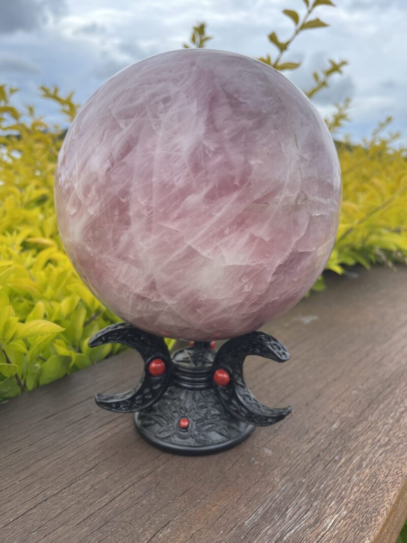 Loving Embrace Rose Quartz Sphere 5.82 kg