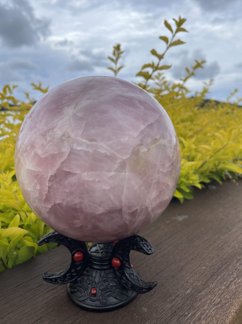 Loving Embrace Rose Quartz Sphere 5.82 kg