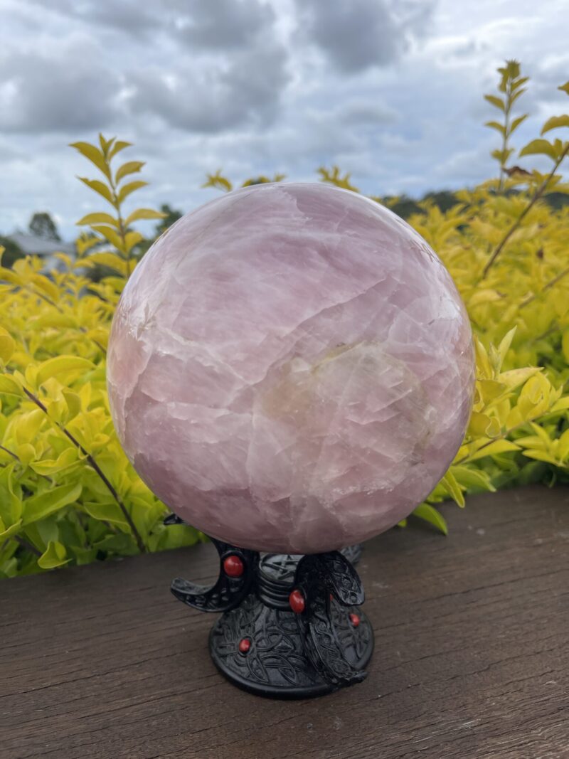 Loving Embrace Rose Quartz Sphere 5.82 kg