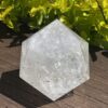 Flow Intuition: Rainbow Clear Quartz Icosahedron (976g)