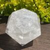 Flow Intuition: Rainbow Clear Quartz Icosahedron (976g)