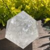 Flow Intuition: Rainbow Clear Quartz Icosahedron (976g)