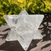 Divine Energy: Rainbow Clear Quartz Merkabah (682g)