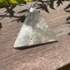 Ignite Your Power: Rainbow Clear Quartz Tetrahedron (179g)