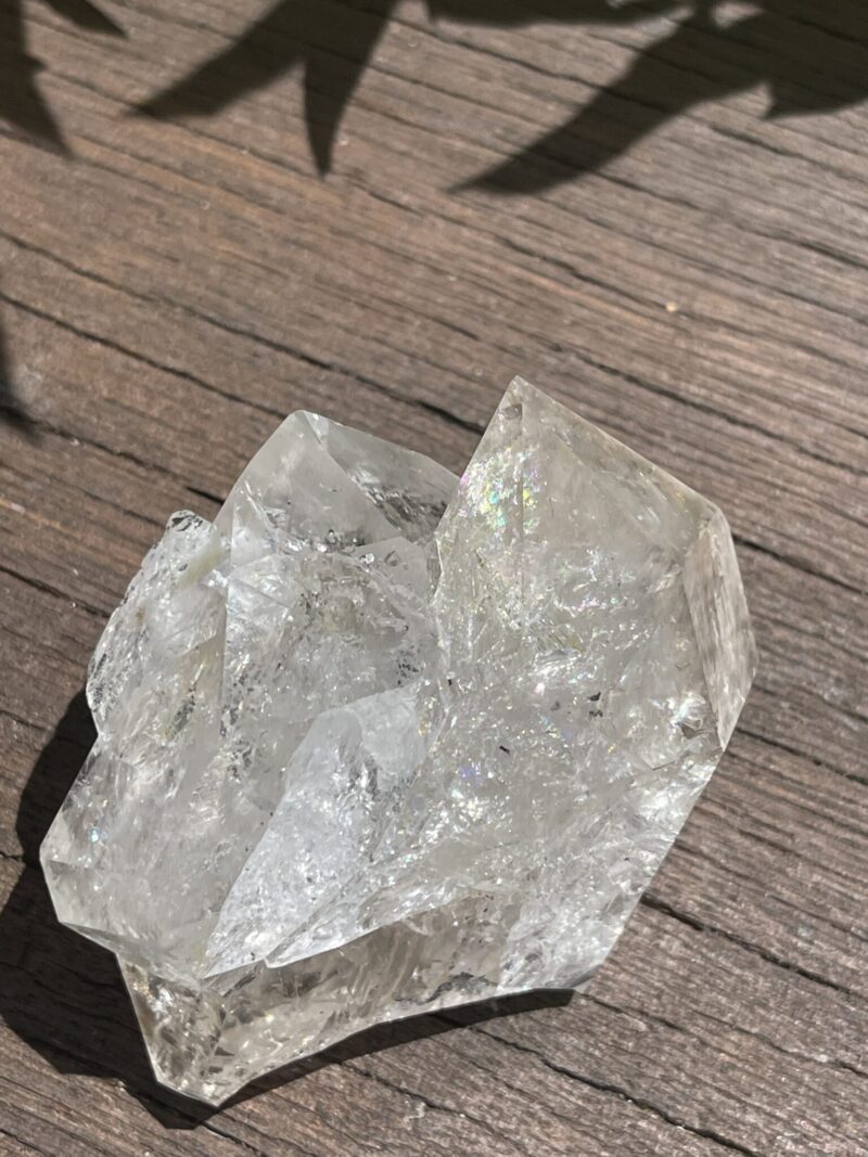 Master Herkimer Diamond with Record Keepers Rainbows (163g)